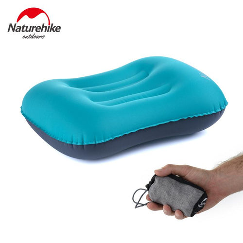 Naturehike Inflatable Outdoor Camping Pillow Ultralight Travel Pillow with Pocket NH15T016-Z